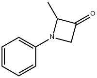 3-아제티디논,2-메틸-1-페닐-(9Cl) 구조식 이미지