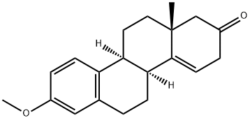 (8α)-3-Methoxy-D-homoestra-1,3,5(10),14-tetren-17-one 구조식 이미지