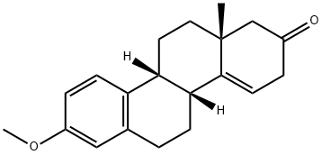 (9β)-3-Methoxy-D-homoestra-1,3,5(10),14-tetren-17-one Structure