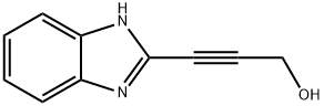 2-Propyn-1-ol,3-(1H-benzimidazol-2-yl)-(9CI) Structure