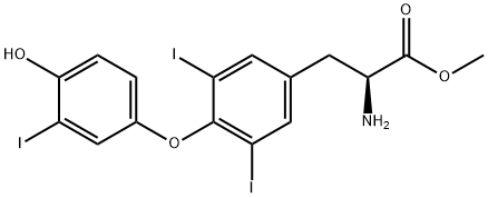 3,3′,5-Triiodo-L-thyronine Methyl ester Structure