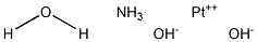 aquahydroxydiamminoplatinum Structure