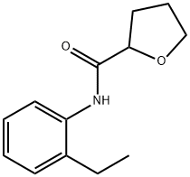 2-Furancarboxamide,N-(2-ethylphenyl)tetrahydro-(9CI) Structure