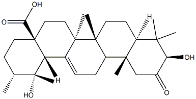 2-oxopomolic acid Structure