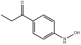 4-하이드록시아미노프로피오페논 구조식 이미지