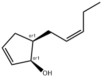 2-Cyclopenten-1-ol, 5-(2Z)-2-pentenyl-, (1R,5R)-rel- (9CI) 구조식 이미지