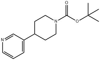 4-(3-피리디닐)-1-피페리딘카르복실산1,1-디메틸에틸에스테르 구조식 이미지