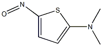 2-티오페나민,N,N-디메틸-5-니트로소-(9CI) 구조식 이미지