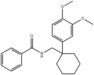 N-{[1-(3,4-dimethoxyphenyl)cyclohexyl]methyl}benzamide Structure