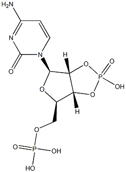 cytidine 5'-phosphate 2',3'-cyclic phosphate 구조식 이미지