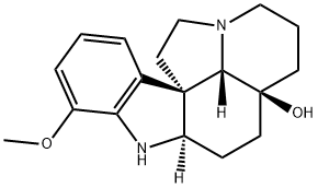 17-Methoxy-20,21-dinoraspidospermidin-5-ol Structure