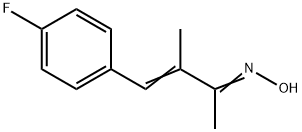 (NE)-N-[(E)-4-(4-fluorophenyl)-3-Methylbut-3-en-2-ylidene]hydroxylaMine 구조식 이미지