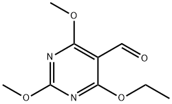 5-피리미딘카르복스알데히드,4-에톡시-2,6-디메톡시-(9CI) 구조식 이미지