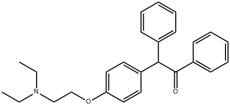 Deschloro-1,2-dihydro-2-oxo CloMiphene Structure