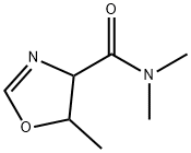 4-Oxazolecarboxamide,4,5-dihydro-N,N,5-trimethyl-(9CI) Structure