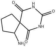 7,9-Diazaspiro[4.5]decane-6,8,10-trione,1-amino-(9CI) 구조식 이미지