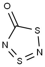 1-Thia-3-thia(IV)-2,4-diazacyclopenta-2,3-diene-5-one Structure