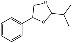 iso-Butyl aldehyde-1-phenyl-1,2-ethanediol acetal Structure