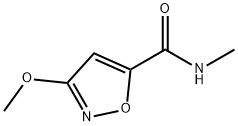 5-Isoxazolecarboxamide,3-methoxy-N-methyl-(9CI) Structure