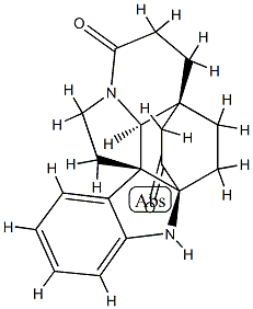 (2α,5α)-아스피도프랙티닌-3,8-디온 구조식 이미지