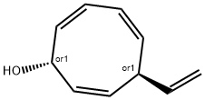 2,4,7-Cyclooctatrien-1-ol, 6-ethenyl-, (1R,6R)-rel- (9CI) Structure