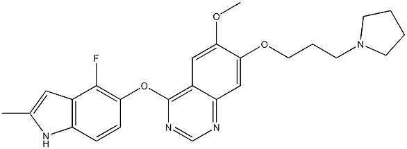 Cedirannib Structure