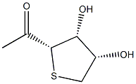 D-과당,1,3,6-트리데옥시-3,6-에피티오-(9CI) 구조식 이미지