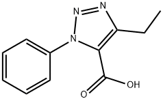 1H-1,2,3-Triazole-5-carboxylicacid,4-ethyl-1-phenyl-(9CI) Structure
