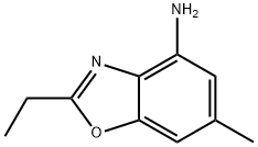 4-Benzoxazolamine,2-ethyl-6-methyl-(9CI) Structure