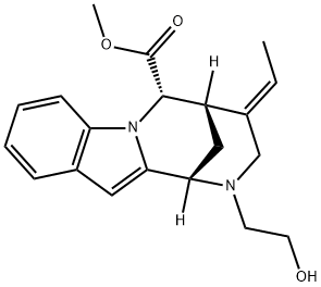 (-)-Vinoxine Structure