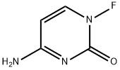 2(1H)-Pyrimidinone,4-amino-1-fluoro-(9CI) Structure