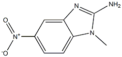 1H-Benzimidazol-2-amine,1-methyl-5-nitro-(9CI) Structure