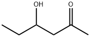 2-Hexanone, 4-hydroxy- (6CI,9CI) Structure