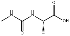 L-Alanine,N-[(methylamino)carbonyl]-(9CI) Structure