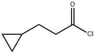 3-cyclopropylpropanoyl chloride Structure