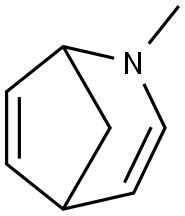 2-Azabicyclo[3.2.1]octa-3,6-diene,2-methyl-(9CI) 구조식 이미지