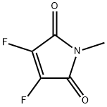 1H-Pyrrole-2,5-dione,3,4-difluoro-1-methyl-(9CI) Structure