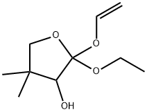 3-Furanol,2-(ethenyloxy)-2-ethoxytetrahydro-4,4-dimethyl-(9CI) 구조식 이미지