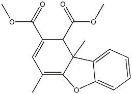 1,9b-디하이드로-4,9b-디메틸-1,2-디벤조푸란디카르복실산디메틸에스테르 구조식 이미지