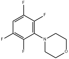 4-(2,3,5,6-tetrafluorophenyl)morpholine Structure