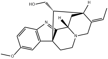 (19trans)-10-Methoxyakuammilan-17-ol Structure