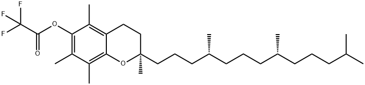 5,7,8-Trimethyltocol trifluoroacetate Structure