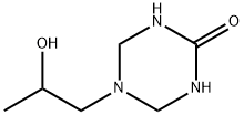 1,3,5-Triazin-2(1H)-one,tetrahydro-5-(2-hydroxypropyl)-(9CI) Structure