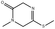 2(1H)-Pyrazinone,3,6-dihydro-1-methyl-5-(methylthio)-(9CI) Structure