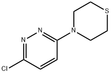 4-(6-chloro-3-pyridazinyl)thiomorpholine(SALTDATA: FREE) Structure