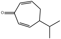 2,6-Cycloheptadien-1-one,4-(1-methylethyl)-(9CI) Structure