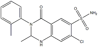 metolazone 구조식 이미지