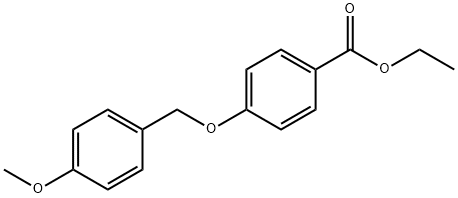 ethyl 4-((4-methoxybenzyl)oxy)benzoate(WX192368) 구조식 이미지