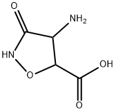 5-이속사졸리딘카르복실산,4-아미노-3-옥소-(9CI) 구조식 이미지