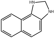 1H-Naphth[1,2-d]imidazole,2,3-dihydro-(8CI,9CI) 구조식 이미지